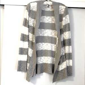 Charlotte Russe Striped Cardigan w/ Pockets!
